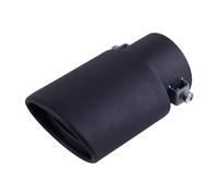 63 mm Ovale in Acciaio Inox Car Tubo di Scarico Punta del Silenziatore Coperchio