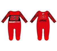 Pagliaccetto da bambino VR46 Ducati Bagnaia Rouge 6 mesi