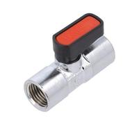 6300 1/4-1/4 Valvola a sfera meccanica Temp: -20-80°C 25bar PNEUMAT SYSTEM