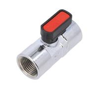 6300 3/8-3/8 Valvola a sfera meccanica Temp: -20-80°C 25bar PNEUMAT SYSTEM