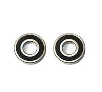 6302-2RS 6302-2RS Cuscinetti a sfere a gola profonda 15 X 42 X 13 mm 2 pezzi