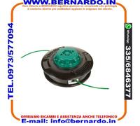 63129008 Testina Load&Go Ø 130 mm con pomello in plastica OLEO MAC