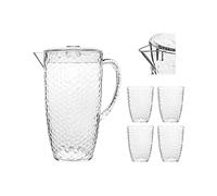 63161 DC CASA CARAFFA 2.2L+BICCHIERE 8.5X11CM 4PZ PLAST.