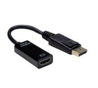 6395904 ADATTATORE DP-HDMI 4K M/F 3840X2160 @30HZ CON CAVO 0,15MT
