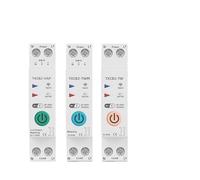 63A 1P+N Smart Switch Meter KWh Metering Monitoring Circuit Breaker Timer Relay 110VAC 230VAC MQXFCZUX(TXCB2-TWM Metering,16A)