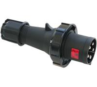 63A 380/400V 5 Poli Con Spina Nera - 035-6X