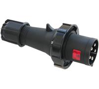 63A 380/400V 5P W/T PLUG BLACK 035-6X (PCE) Qtà X 1