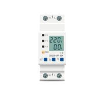 63A 80A 110V 230V Din rail adjustable over under voltage protective device protector current limit protection Voltmeter MQXFCZUX(80A Top input)