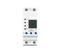 63A 80A 110V 230V Rail Regolabile Protezione da sovratensione e sottotensione limitazione corrente Voltmetro kWh(80A Bottom input)