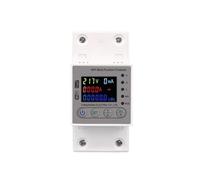 63A 80A WIFI Smart Energy Meter Kwh Metering Switch Timer Con Tensione, Corrente E Protezione Dalle Perdite TUYA Circuit Breaker(80A)