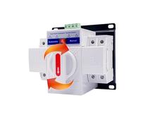 63A MCB Type Single Phase Dual Power Automatic Transfer Switch ATS 2P 4P Rated Voltage 220V /380V Rated Frequency 50/60Hz MQXFCZUX(4P)