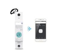 63A Single Phase Smart Switch Meter Metering Monitoring Circuit Breaker Timer Relay for Smart Home EKFBQBGW