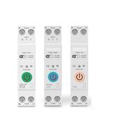 63A Smart Switch 1P Circuit Breaker Meter KWh Power Metering Timer Relay MCB Smart Life voltage current AUOQKQUT(TXCB1-TW No metering,16A)