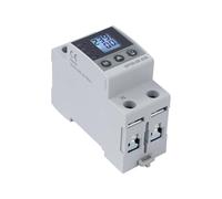 63A stabilizzatore di tensione 220V scaricatore di sovratensione magnetotermico contatore energia elettrica 2P con Funzione di autoreset Sovratensione/sottotensione e sovracorrente (GPS8-05-U)