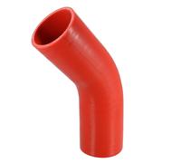 63mm 2.5"ID 45 Gradi Silicone Riduttore Tubo Tubo Rosso per Auto