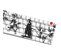 64/74Key Side Print Translucents Keycaps Wuxia Original Altezza Sublimazioni Backlit Keycap Per Tastiera Meccanica