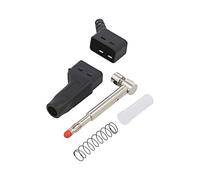 64.9326-21 maschio 4mm banane 32A 30VAC 60VDC nero 2,5mm² su cavo STÄUBLI