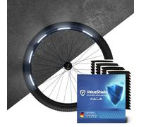 64 adesivi riflettenti per raggi e cerchioni, adatti per biciclette da 26/27,5/28/29 pollici, adesivi riflettenti ad alta visibilità, complemento per occhi di gatto per una maggiore sicurezza