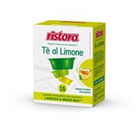 64 Capsule Bevanda Solubili TE LIMONE RISTORA Compatibili con A Modo Mio -