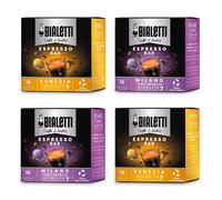 64 Capsule Bialetti Caffè D'Italia Mokespresso Miste Milano Venezia
