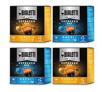 64 Capsule Bialetti Caffè D'Italia Mokespresso Miste Napoli e Venezia