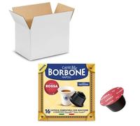 64 Capsule Caffè Borbone miscela ROSSA compatibili con Dolce Gusto - Nescafe Dolce Gusto Borbone Dolce Re Rossa -
