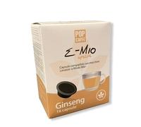 64 Capsule Caffè Pop e-mio Gusto Ginseng compatibili Lavazza A MODO MIO Solubili