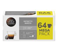 64 Capsule Cialde Caffè Dolce Gusto RISTRETTO BARISTA ORIGINALI INTENSITÀ 9