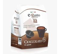 64 Capsule compatibili con Dolce Gusto - POP E-GUSTO Cioccolato solubile compatibile con Macchine Nescafè Dolce Gusto - 4 Sacchetti da 16 -