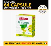 64 Capsule The Limone A Modo Mio RISTORA - Gusto Fresco e Agrumato