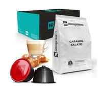 64 Cialde Capsule Caramel Salato Compatibili Nescafé Dolce Gusto