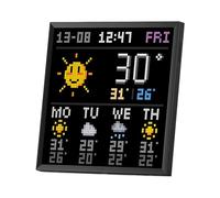 64 Cornice For Foto Digitale Con * Pixel Art LED Tabellone Elettronico For Luci Al Neon Decorazione For La Casa Un'Esperienza Visiva Squisita