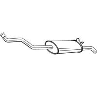 64 CV SILENZIATORE POSTERIORE PER RENAULT 19 I B/C53 1.9 D KW 47 CV 64