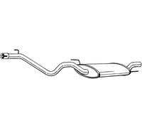 64 CV SILENZIATORE POSTERIORE PER VW Golf III 1H1 1.9 D KW 47 CV 64