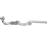 64 CV TUBO GAS SCARICO PER SEAT Ibiza III 6L1 1.2 KW 47 CV 64