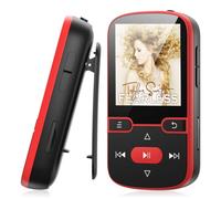 64 GB Lettore MP3 con Bluetooth 5.3, Music Clip Sport, schermo TFT da 1,5".