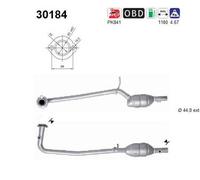 As 30184 Catalizzatore per Dacia Sandero Logan Ls Logan MCV Ks Logan Espresso FS