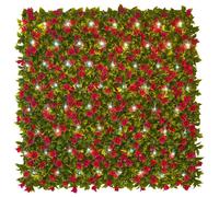 64 LED Batteria Funzionamento Rete Luci, Bianco Freddo, 1x1m - LT230077CW