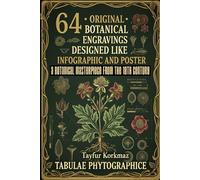 64 Original Botanical Engravings Designed Like Infographic and Poster: A botanical masterpiece from the 18th century - Tabulae Phytographicae