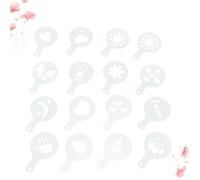 64 PCS Caffè Fai Da Te Stencil Per Biscotti Dolci Stampini Torte