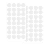 64 Pezzi di Dischi Filtranti Rotondi Sintetici da 20 Mm, Membrana Idrofobica Filtri Adesivi in Carta da Filtro Sintetica da 0,3 μM, Antipolvere, Traspiranti, per la Coltivazione di Funghi
