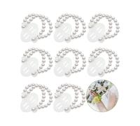 64 Pezzi di Perle Elastiche da Polso Cinturini per Corpetto Accessori da Polso da Sposa DIY Fiori Artificiali Decorazioni per La Festa nel Spiaggia di