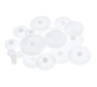 64 Pezzi K013Y Kit Ingranaggi Plastica Asse Viti senza Fine | Puleggia a corona a singolo e doppio strato, Ingranaggio Cinghia Parti DIY