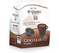 64 POP CAFFE Dolce Gusto CIOCCOLATO Capsule compatibili con Nescafe Dolce Gusto - 4 Sacchetti da 16 POP CAFFE E-GUSTO CIOCCOLATA solubile