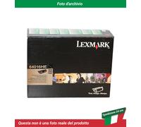 64016HE Lexmark T644 Cartuccia del Toner Nero