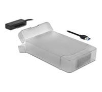 Convertitore USB Type A a SATA 6 Gbit/s DeLOCK 64086 Trasparente