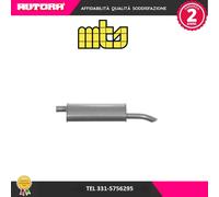 64160 Silenziatore posteriore adatto a Opel Astra F-Kadett E (MARCA MTS)..