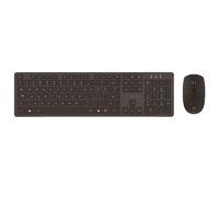 6425838 TASTIERA+MOUSE WIRELESS BK 1600 DPI 105 TASTI