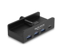64284 4043619642847 DeLOCK Hub USB esterno 5 Gbps a 4 porte 3 x USB Tipo-A e 1 x