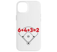 6432 Equazione matematica sul campo dei numeri di gioco doppio baseball Custodia per iPhone 14 Plus